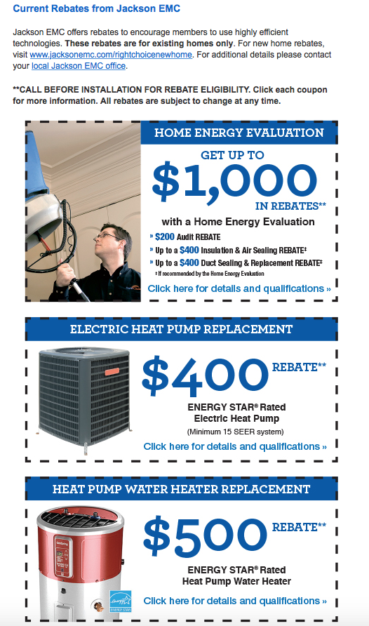 insulation rebates