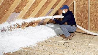Professional insulation is always done after properly air sealing.